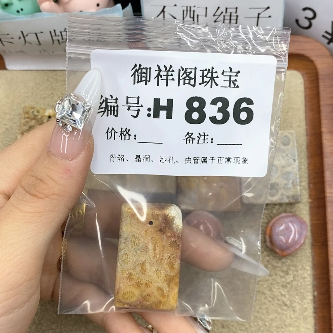 硅化珊瑚（珊瑚玉）H未镶嵌团****圈