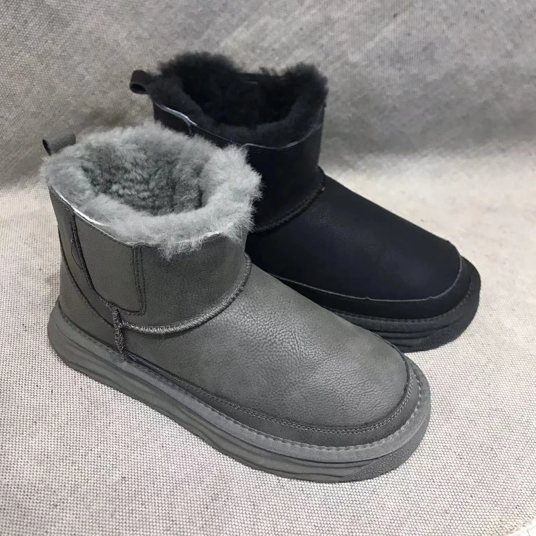 雪地靴保暖时尚雪地靴时尚冬季加厚经典雪地棉短靴
