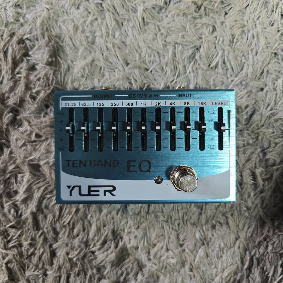 YUER RF-40（Ten Band）十段EQ电吉他民谣吉他单块效果器