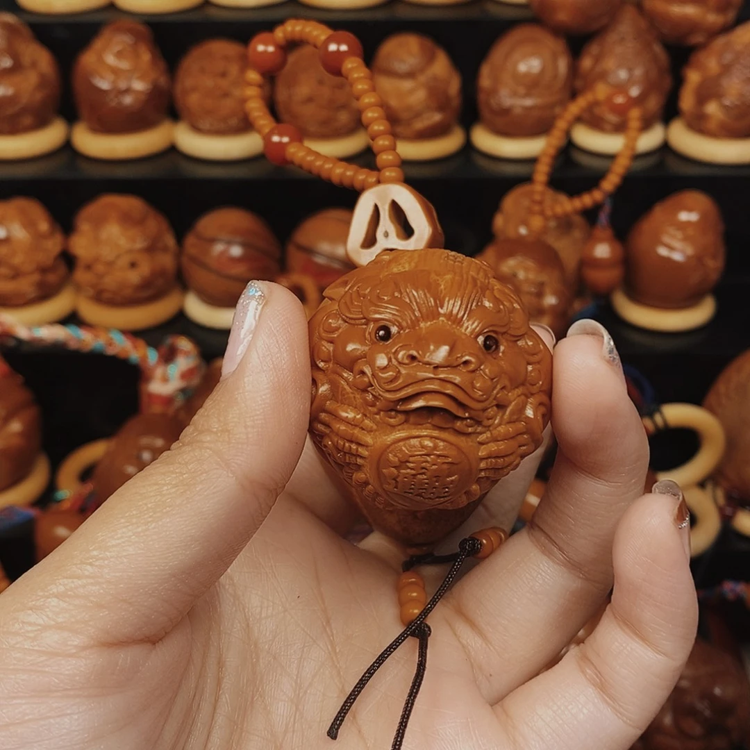 鲜***己手串/手链橄榄核貔貅单➕橄榄链00678