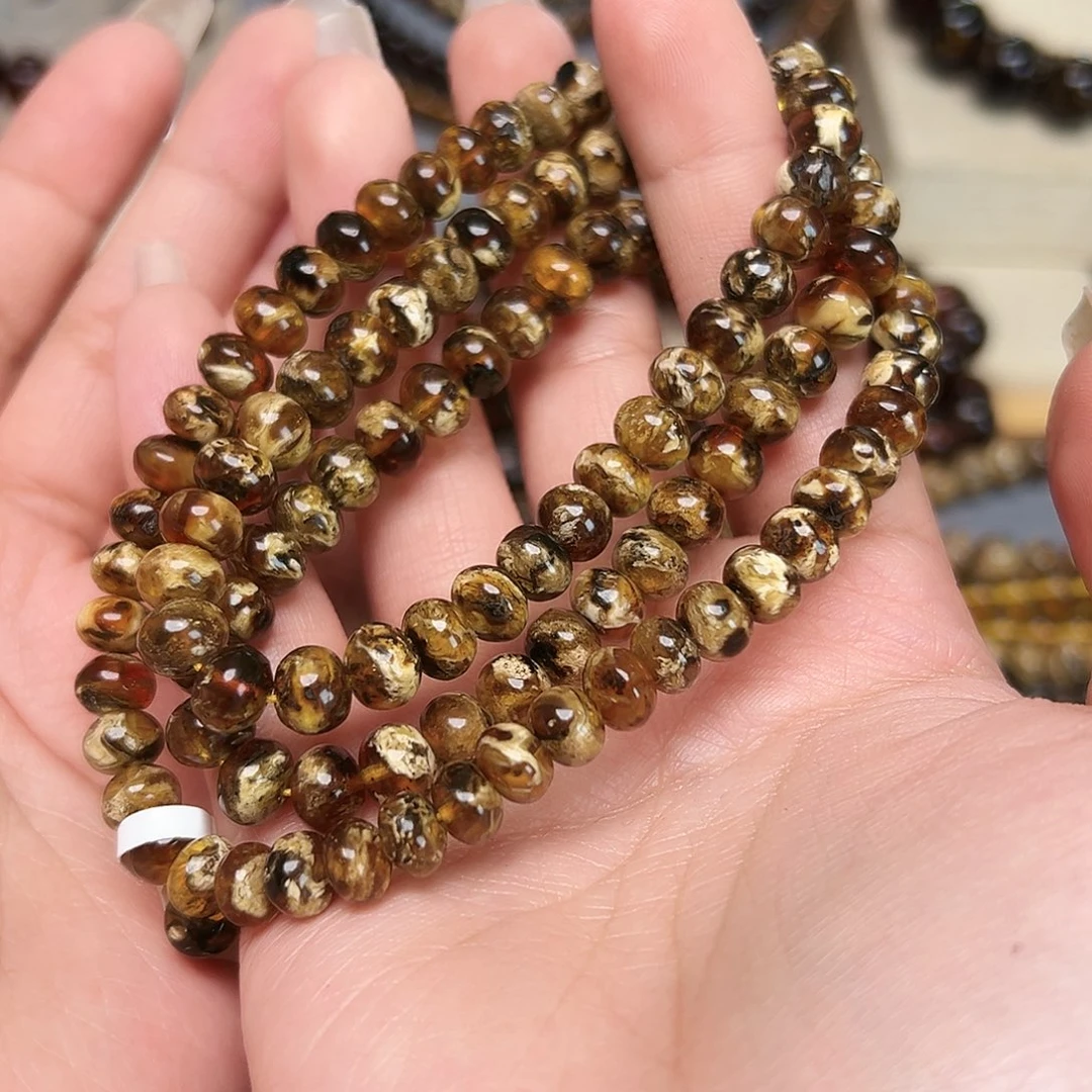 琥珀未镶嵌裸石抚顺琥珀七20477