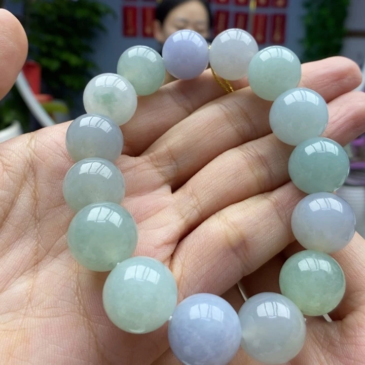 未镶嵌手串翡翠手串