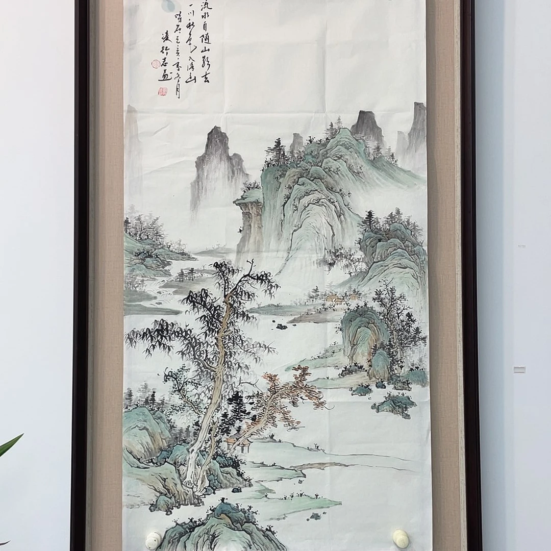 国画凌行志老师手绘国画精品