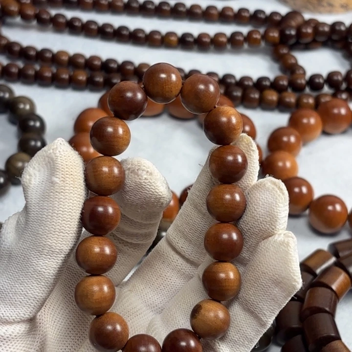 明***星檀香木1.2老山檀红肉奶香奶甜