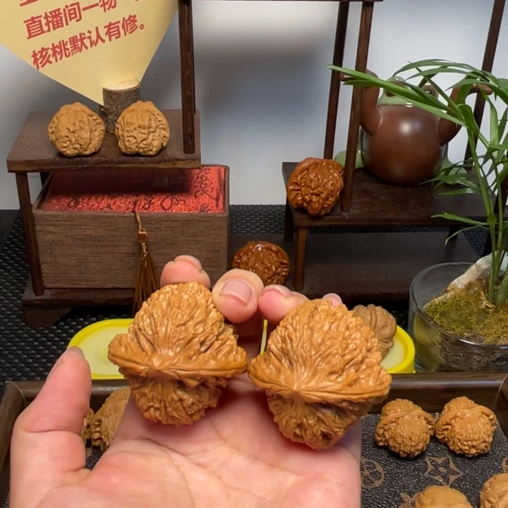 森***森文玩核桃把件南疆42闪31