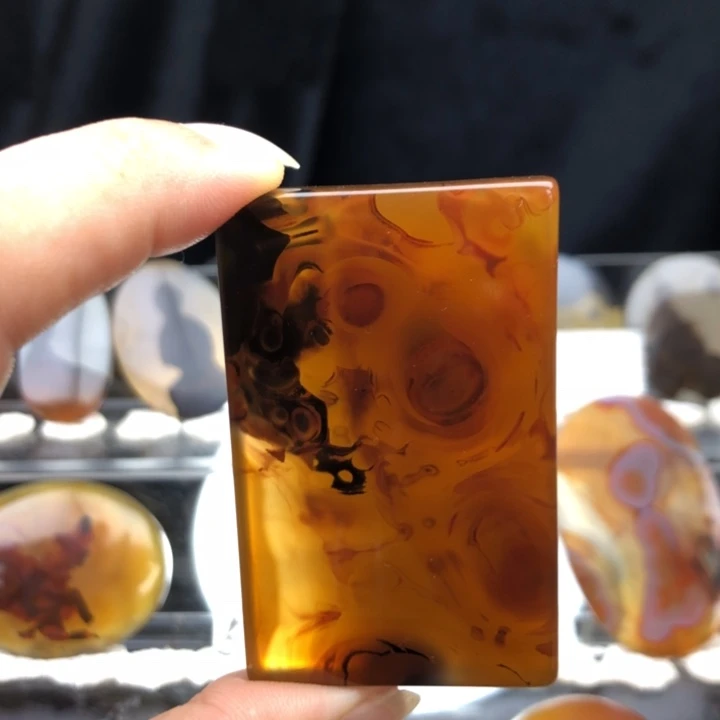 合金玛瑙/玉髓珠宝奇石08