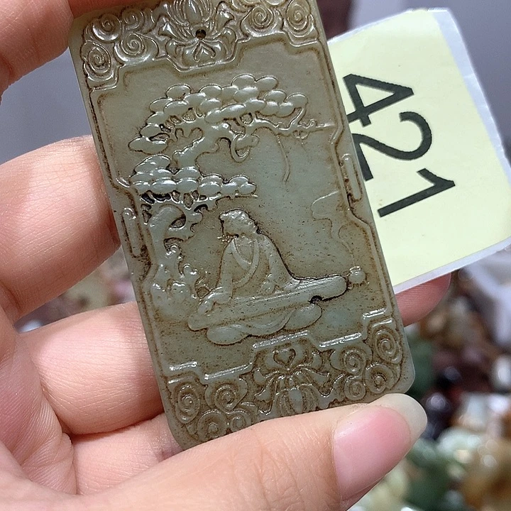 颈饰未镶嵌和田玉