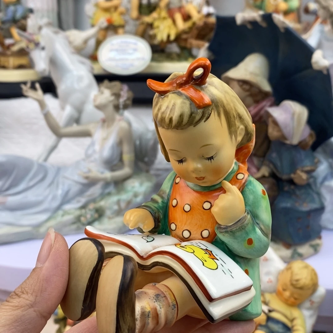 瓷片欧美中古美物摆件