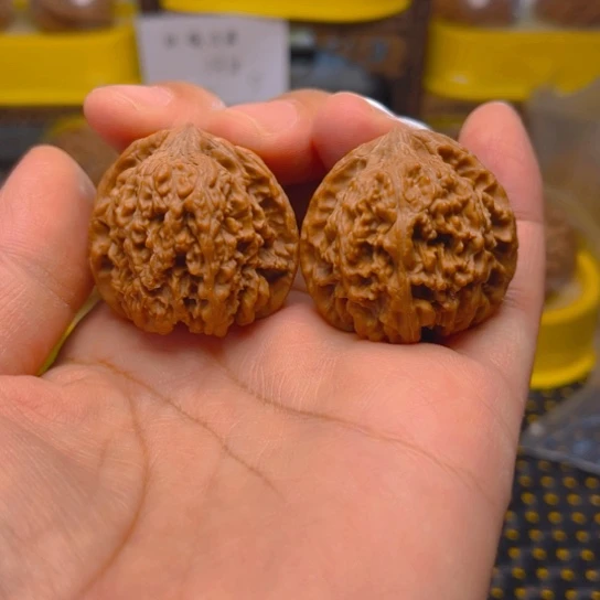 吊坠文玩核桃百花山35