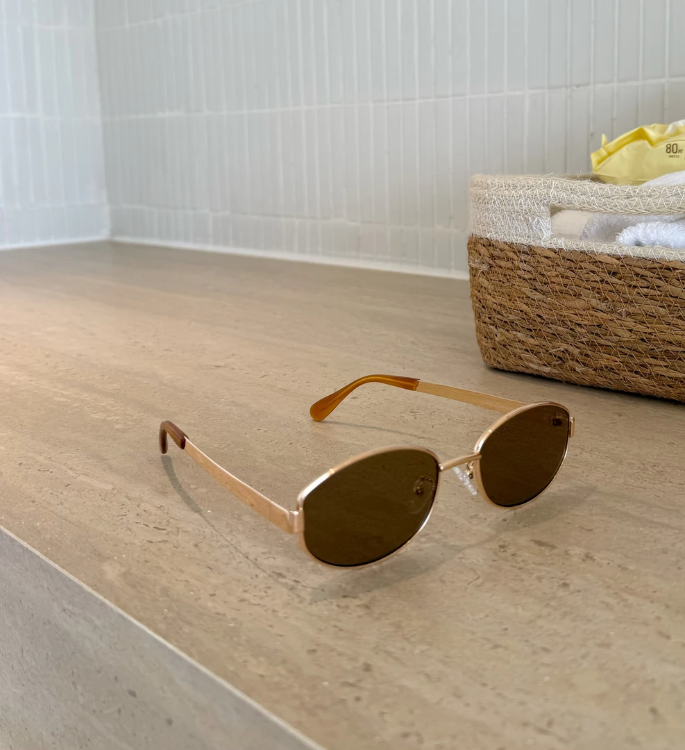 OD HERE  金色百搭韩系太阳眼镜