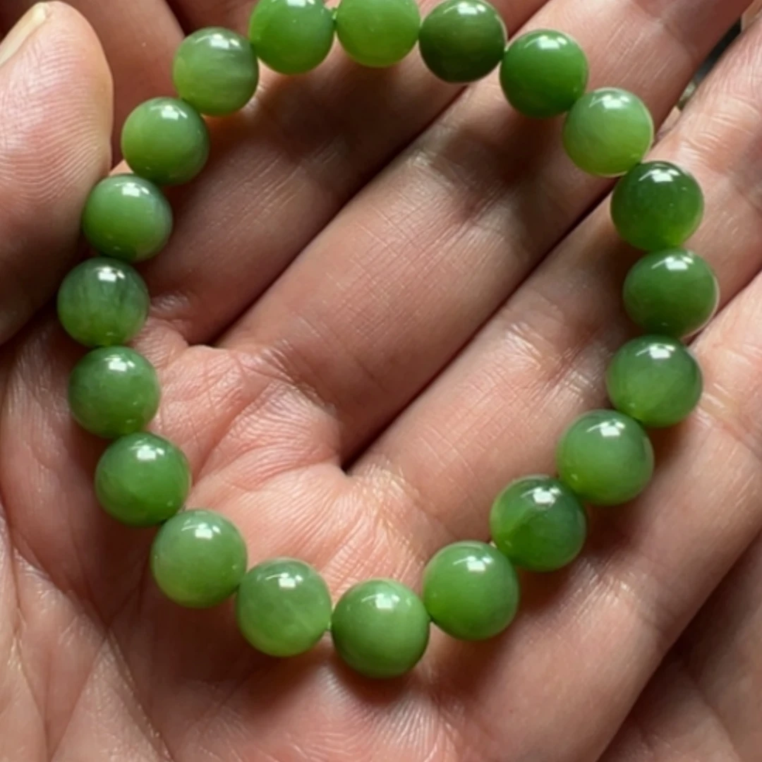 【闪购商品】未镶嵌手串和田玉（碧玉）
