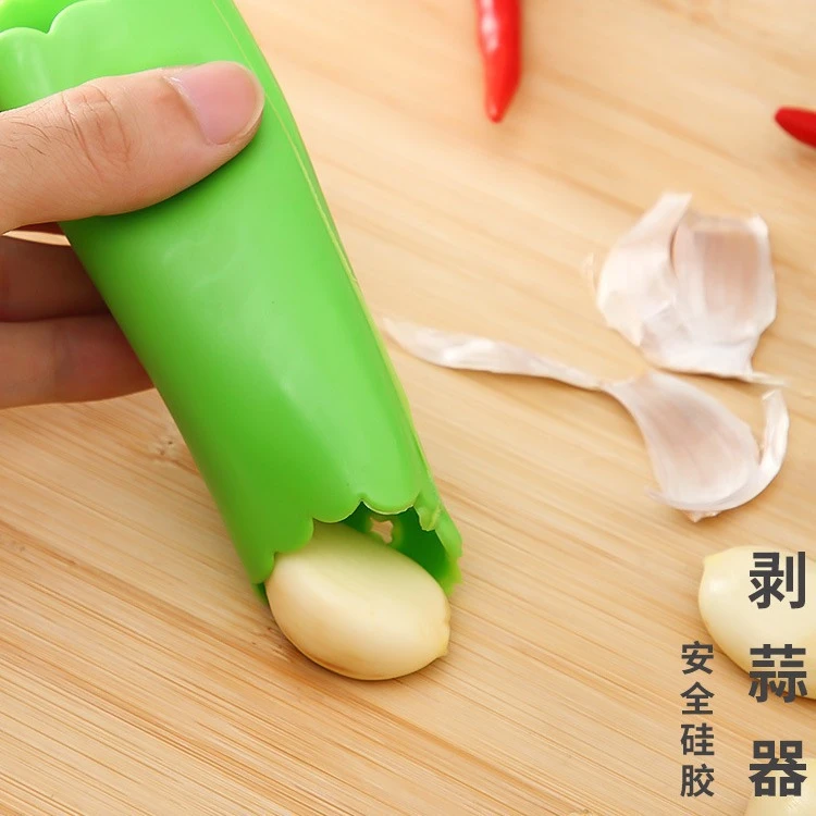 【源头工厂】剥蒜神器 硅胶大蒜手动去皮器蒜头瓣脱皮器拨蒜皮厨房