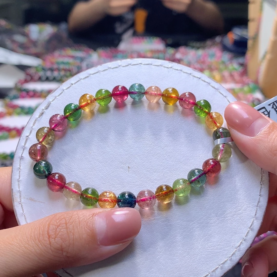 【闪购商品】未镶嵌手串碧玺7.3m