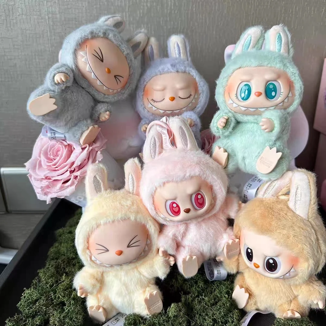 坐坐派对系列搪胶毛绒手办公仔挂件