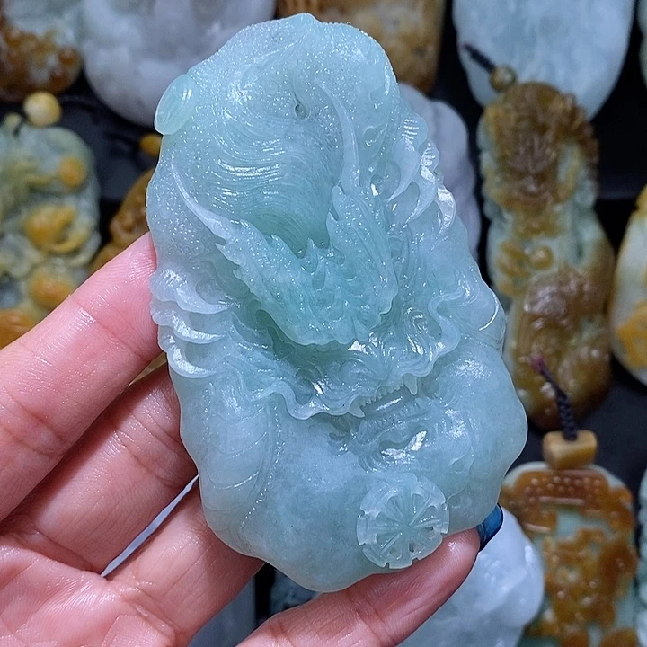 定制翡翠未镶嵌陈*泽翡翠