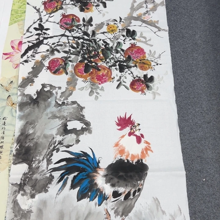 国画宣纸纯手绘字画