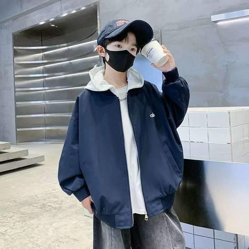 秋季男童棒球服外套2025新款洋气春秋儿童休闲夹克中大童男孩衣服
