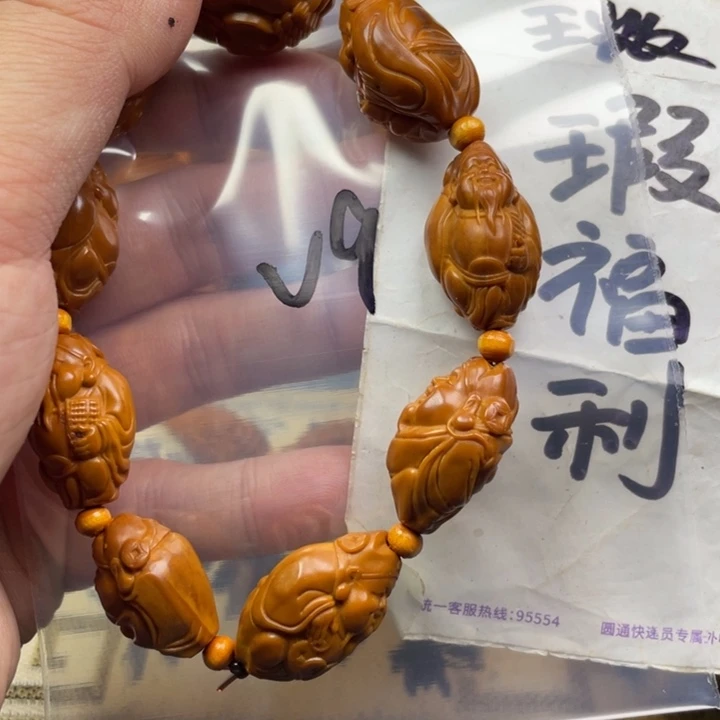橄榄核手串/手链橄榄核雕工艺手串