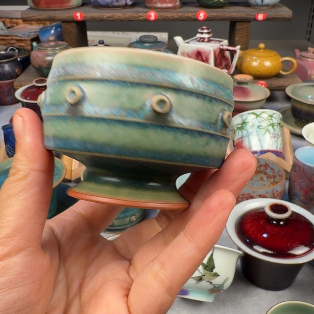 瓷片钧瓷单杯钧瓷单杯钧瓷单杯