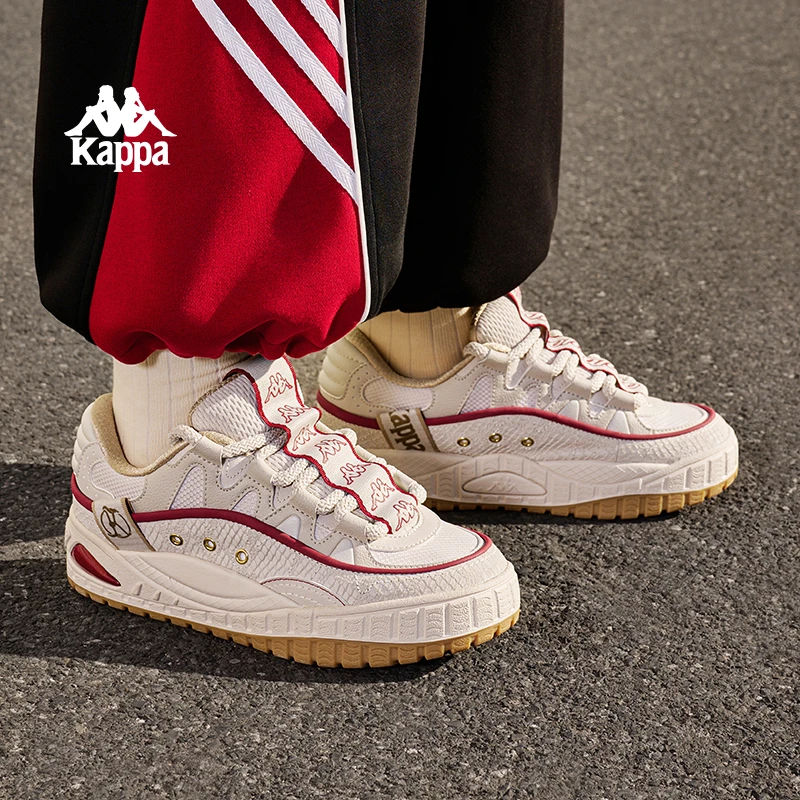 Kappa卡帕面包鞋男女板鞋潮流时尚面包鞋百搭休闲鞋子K0FW5CC95P