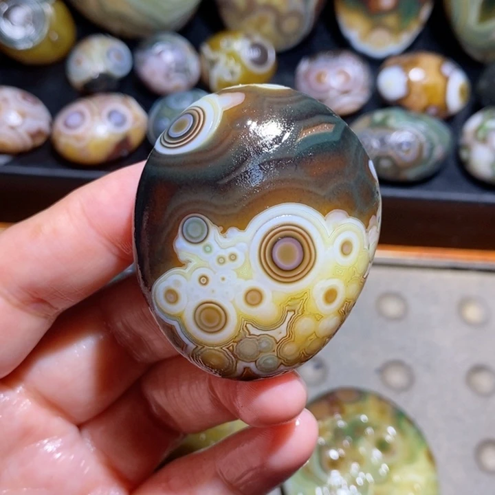 未镶嵌玛瑙/玉髓珠宝半成品78