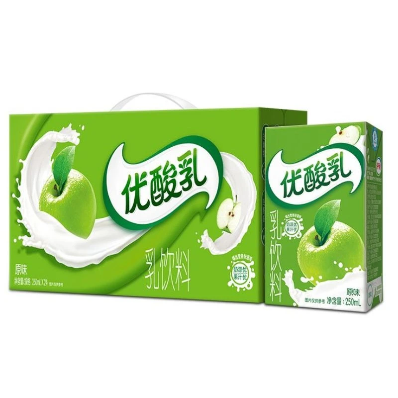 伊利优酸乳250ml*24/箱饮料奶