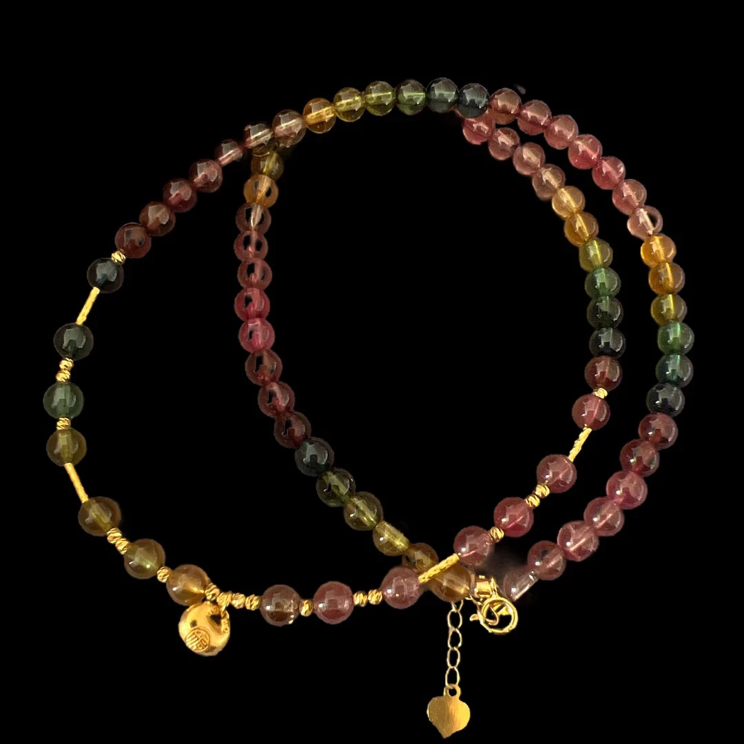 V6071碧玺项链孤品