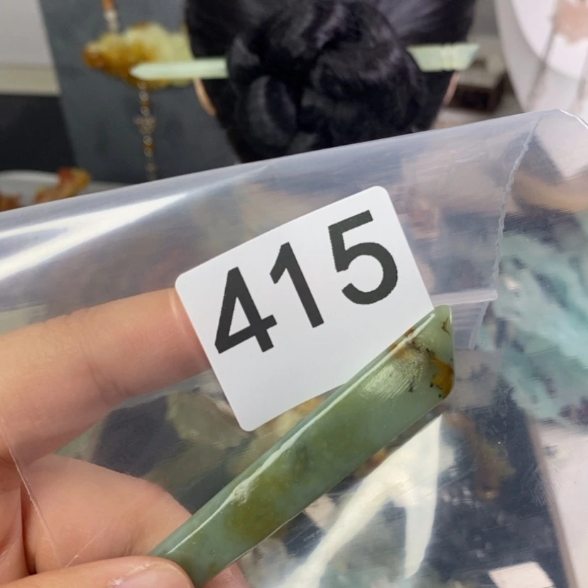 【闪购商品】岫玉发饰未镶嵌C**o发簪
