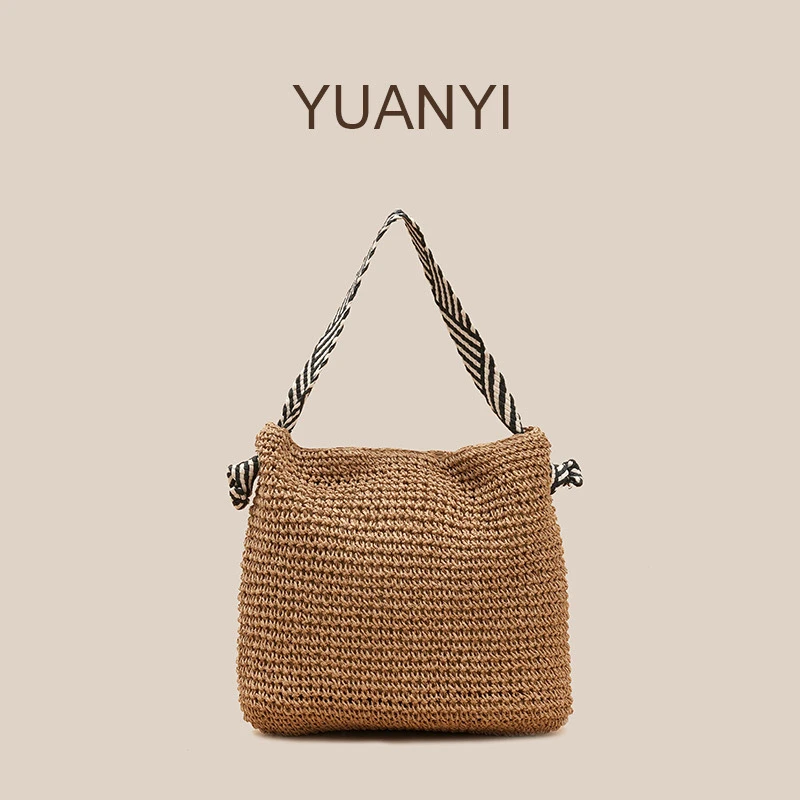 草编包编织包手工单肩编织女包百搭小众时尚手提挎包