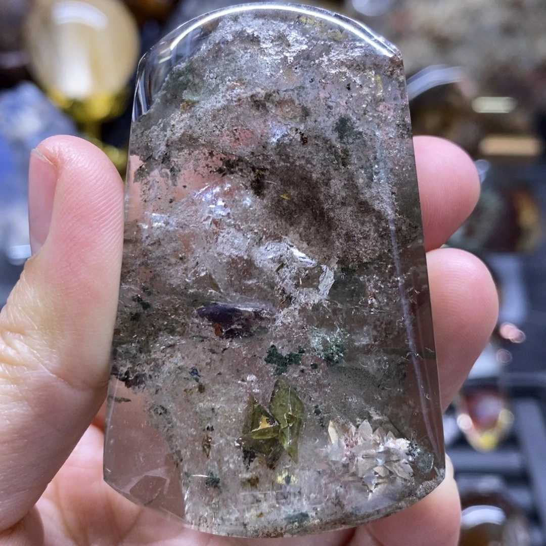 水晶未镶嵌珠宝半成品