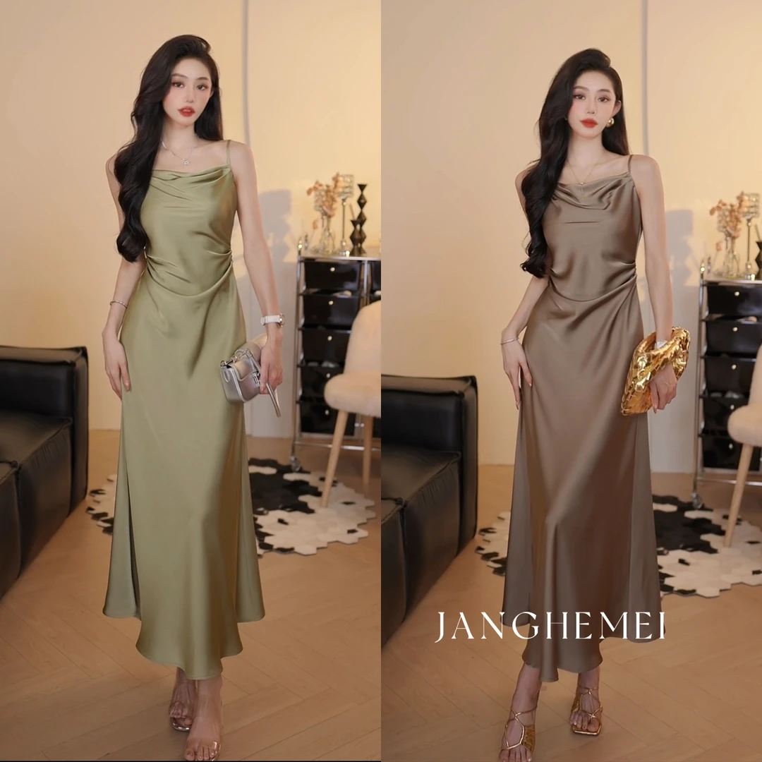 江合美【浅苏薄荷】夏季设计感连衣裙 L03575M32+L03574M32