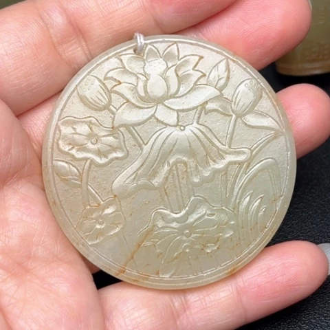和田玉挂件未镶嵌༄****