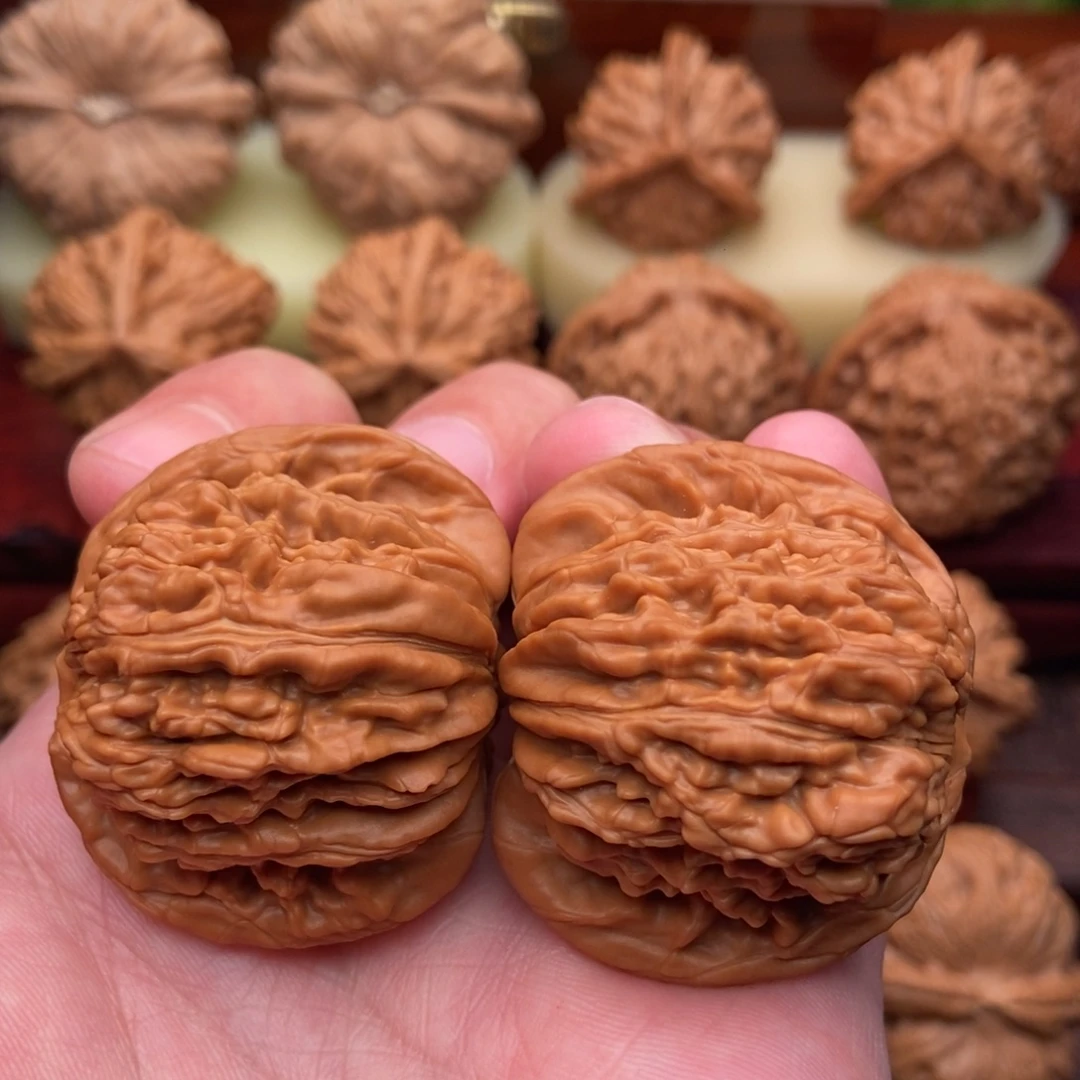 文玩核桃把件精品一代四座楼42