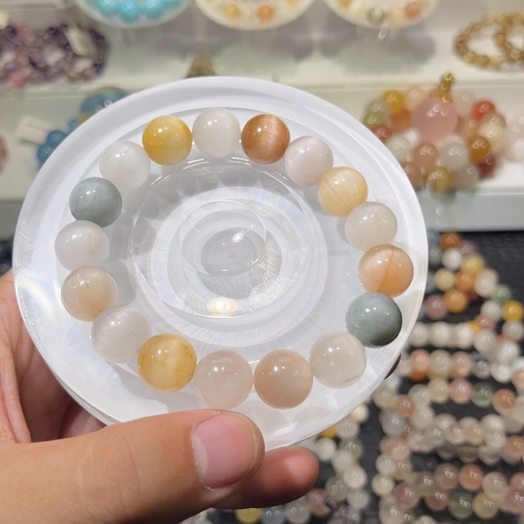 水晶手链未镶嵌兔毛