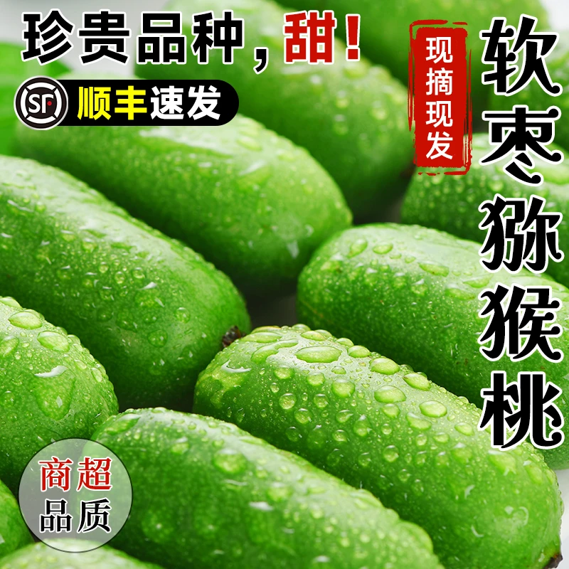 【顺丰包邮】丹东软枣猕猴桃东北圆枣子小猕猴桃奇异莓果东北特产甜