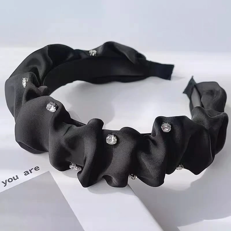 布艺「漫天星愿」法式轻奢百搭款高级感十足发箍J-162