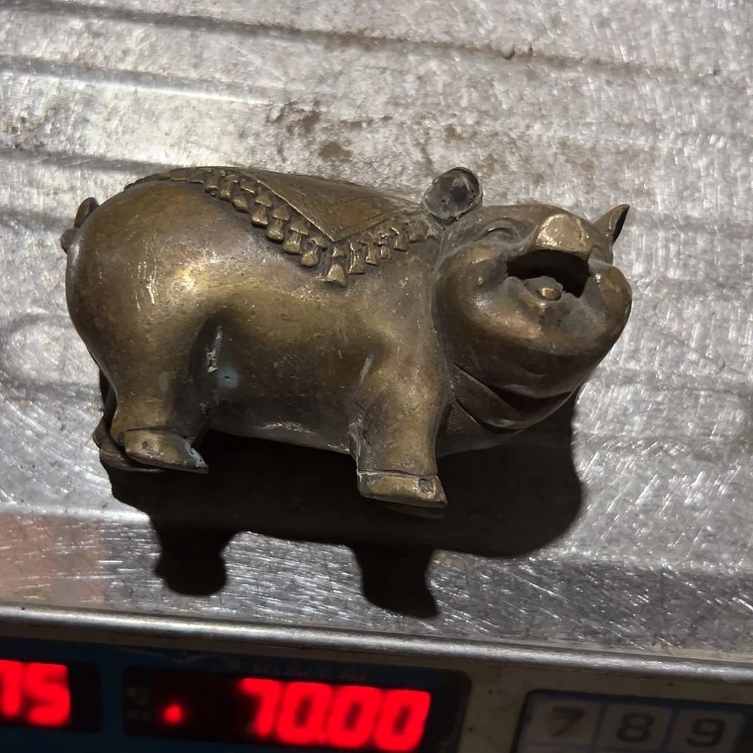 随***ℛ黄铜摆件，文房摆件工艺品