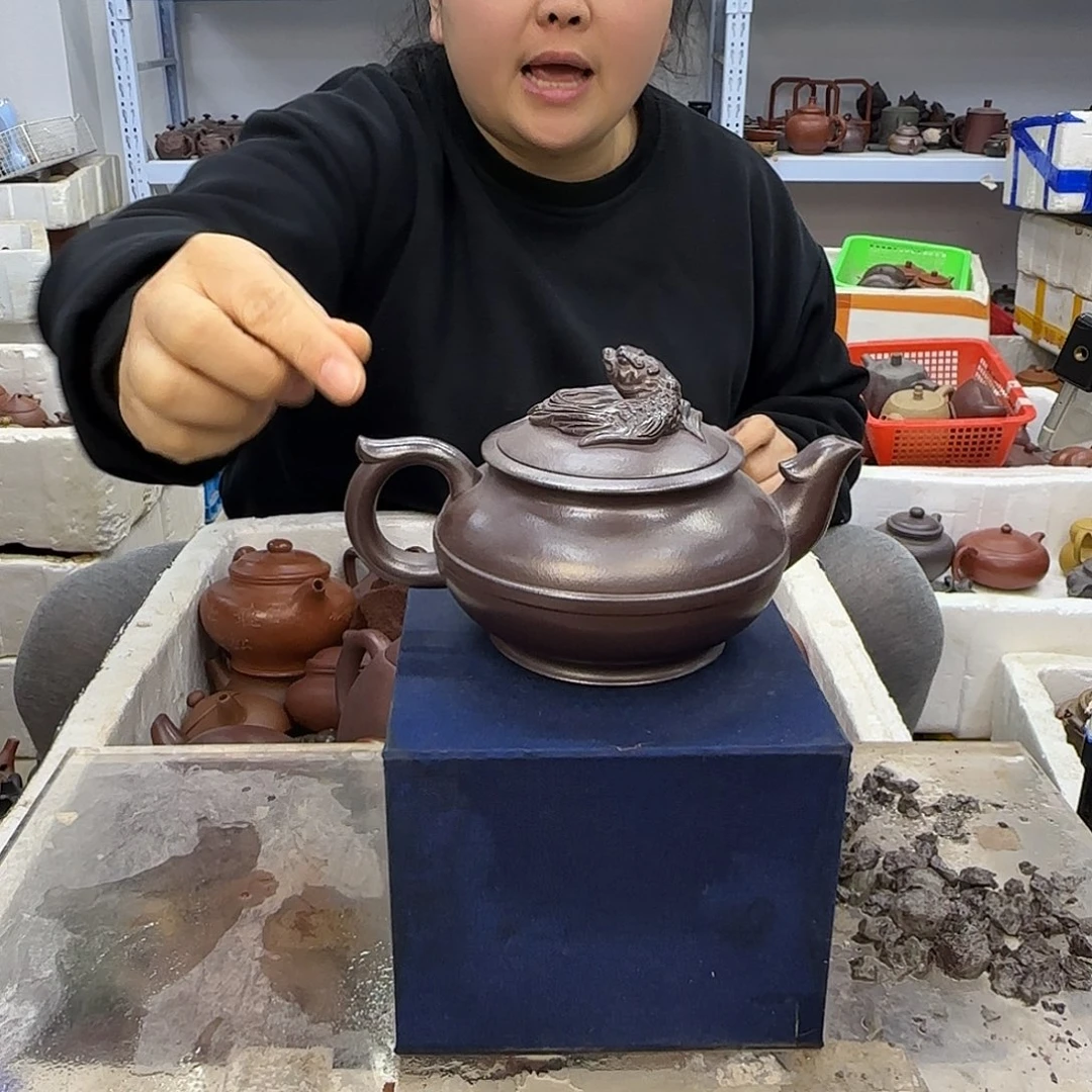 紫砂茶壶宜兴紫砂壶瑕疵处理