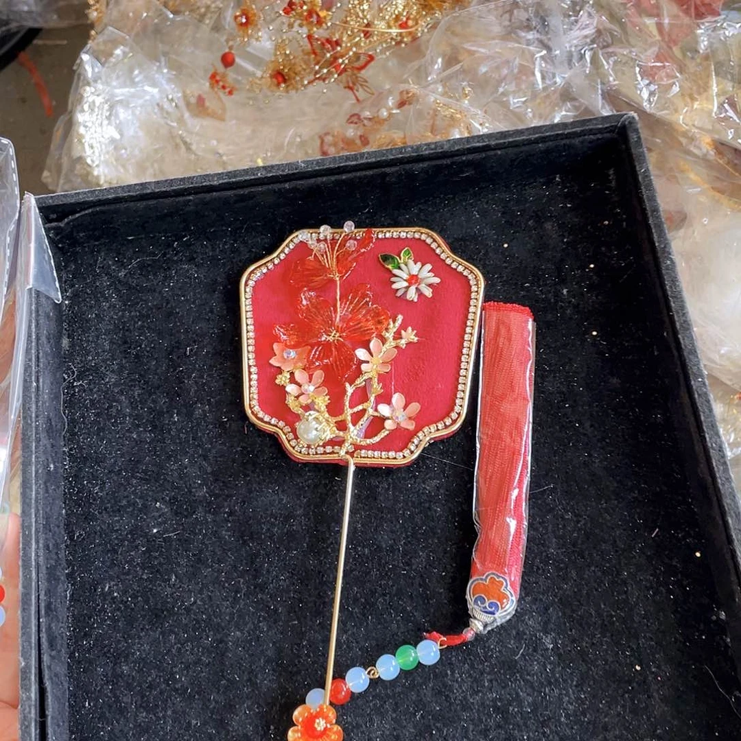 混合材质新娘头饰不售后不退换默认瑕疵
