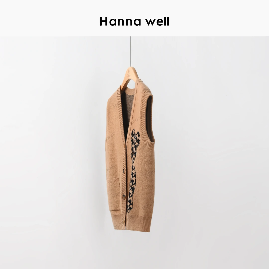 257号【年中狂欢】不退换！“小熊马甲” 100绵羊毛 叠穿MJ4C9827