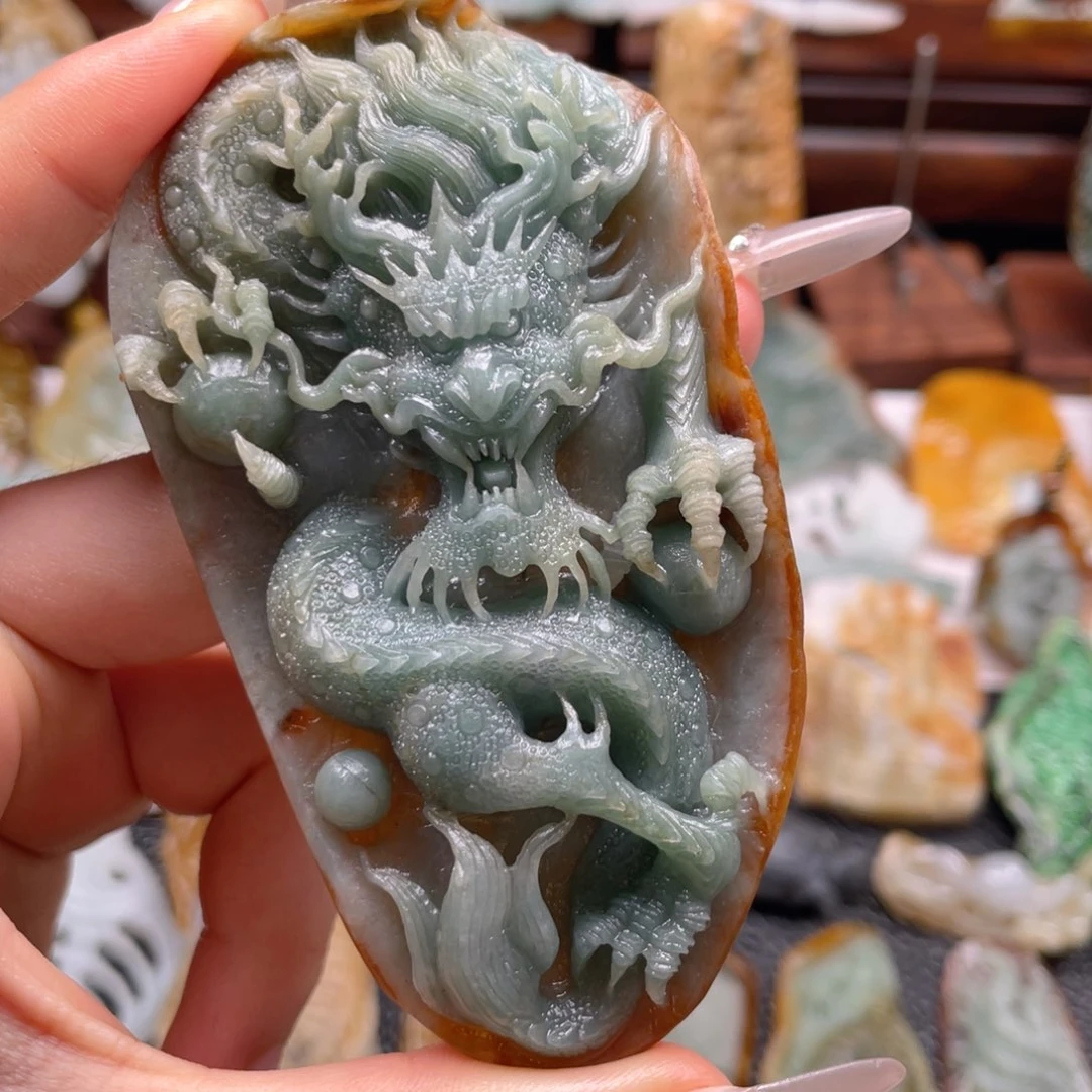 有***迹未镶嵌定制翡翠翡翠