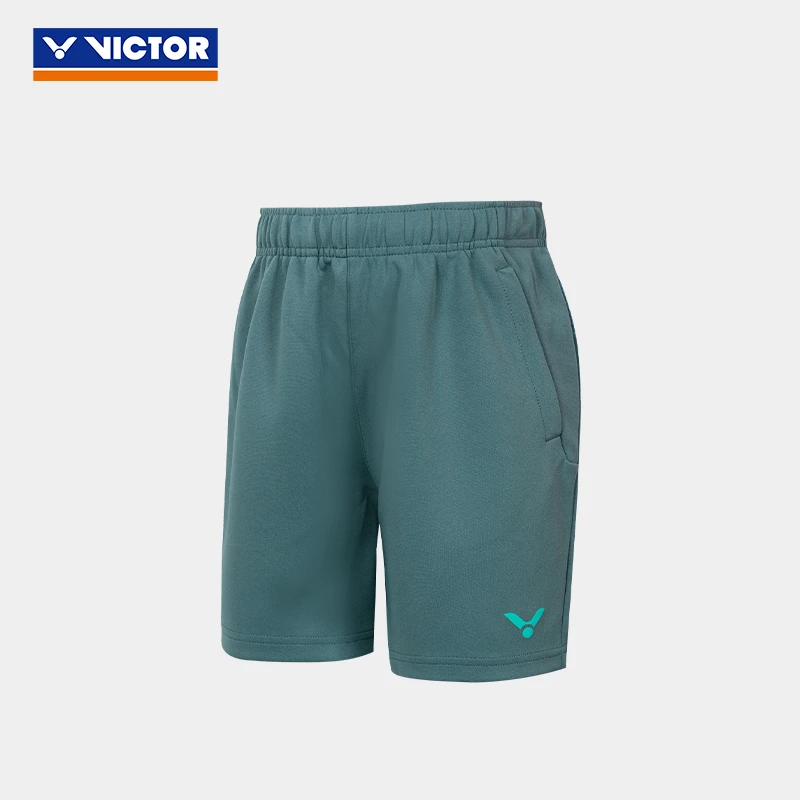VICTOR/威克多 羽毛球服儿童透气针织速干运动短裤 R-52202