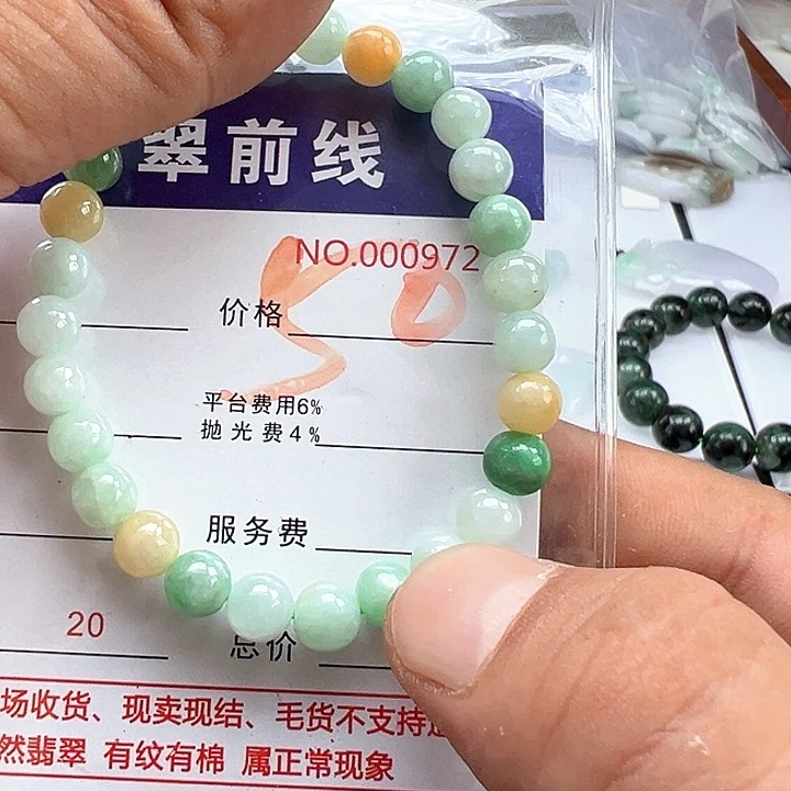 翡翠未镶嵌颈饰林*