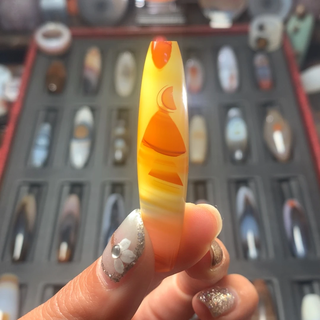 玛瑙/玉髓未镶嵌颈饰