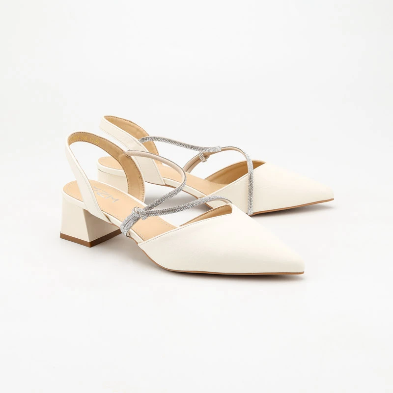 女夏季爆款丽人鞋 超纤面料 组合时装底  轻奢丽人鞋752501