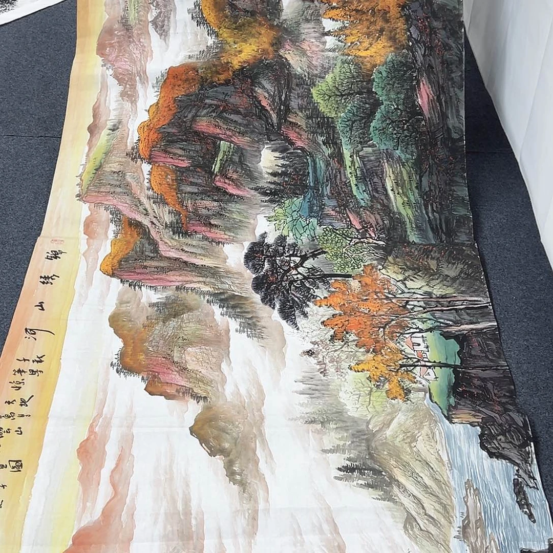 国画事事顺心如意万事如意