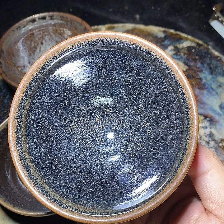 建盏柴烧手工制作