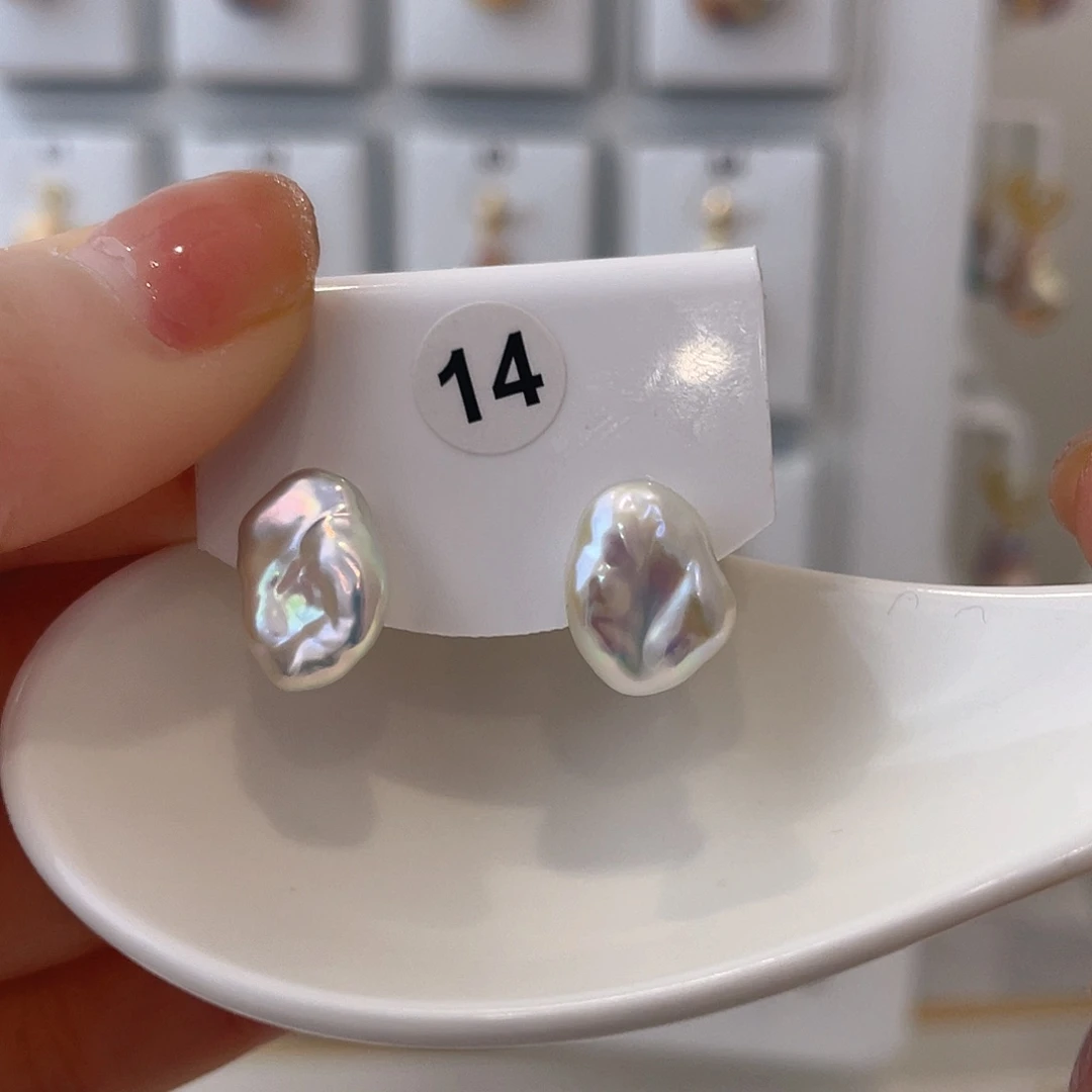 淡水珍珠颈饰银S925镶嵌王*娘