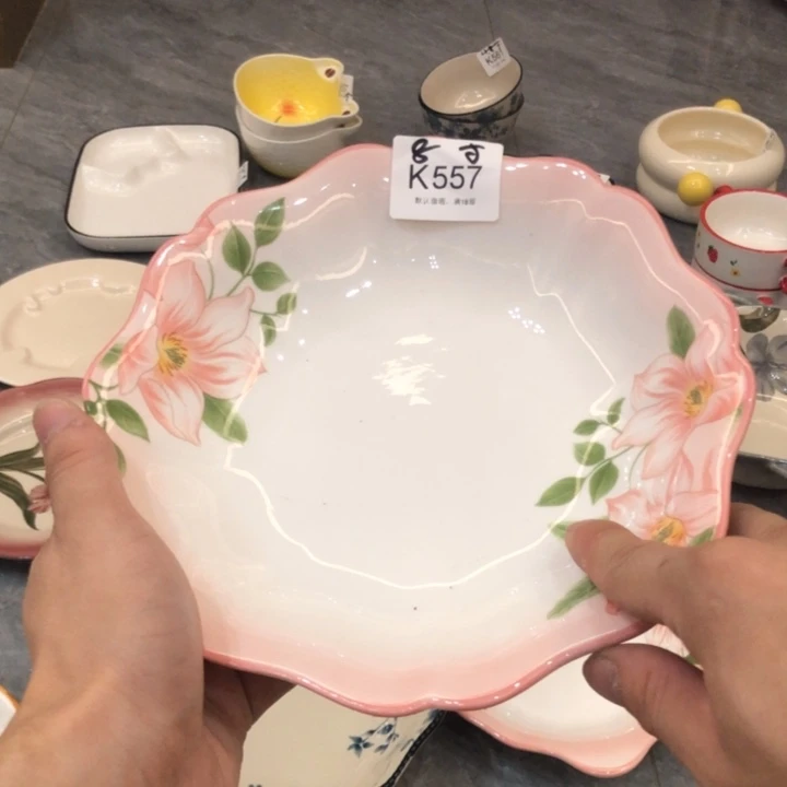 陶瓷微瑕盘碗碟介意勿拍