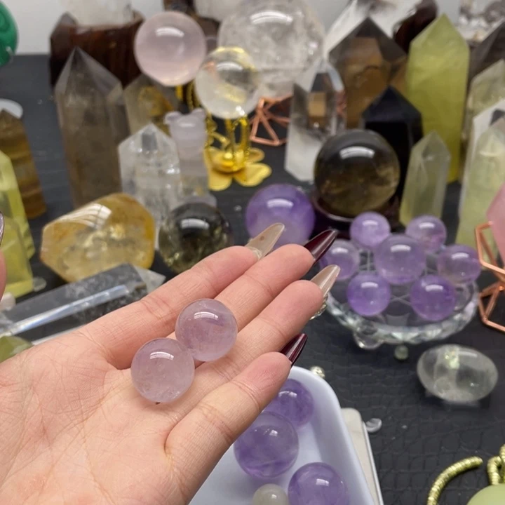 水晶36未镶嵌月**沉天然水晶